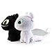 Produktbild LodeStar 2 PCS / Set Light & Night Fury How to Train Your Dragon Toothless Doll Stuffed Animal Plush Toy for Children (16 cm) (Light & Night).
