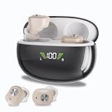 Kaiouli Hearing Aids for Seniors, True 16 Channels Rechargeable OTC Hearing Amplifiers Aids with Smart Noise Cancellation, Invisible Semi-In-Ear Hearing Aid with Charging Case