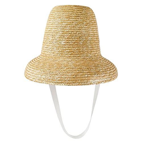 Chapeau de soleil à large bord de 8,9 cm - Accessoire tendance pour femme - Paille de voyage - Protection UV - Chapeau de paille pour adultes et femmes - Grandes têtes - Vacances à la plage