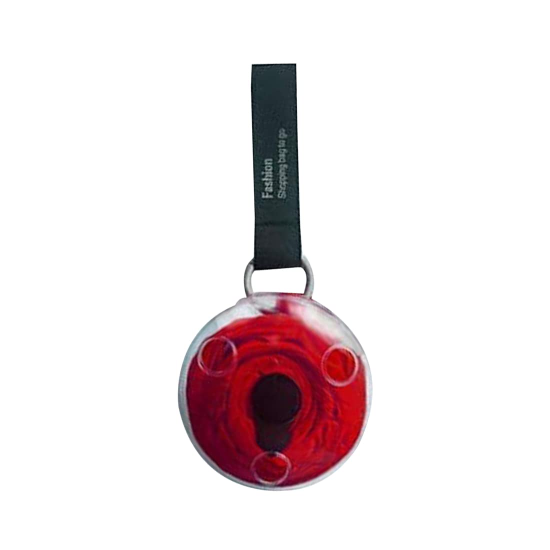 FROCELRoll Up Shopping Bag, Reusable Foldable Cross Body Grocery Bags Storage Organizer Portable Tote Pouch Clips Eco Shopper Shoulder Bag Lightweight Space Saving Disc Design ( Multi-Color ) 1