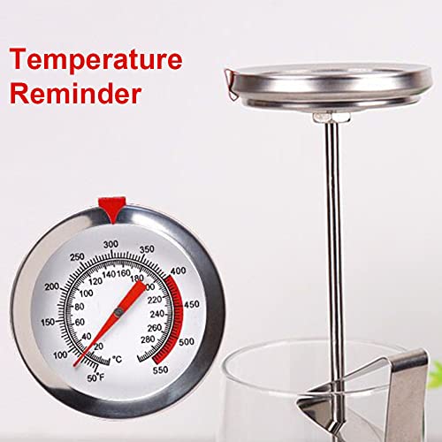 Smgda Deep Fry Candy Thermometer With Stainless Steel Probe Instant Read, Beef Meat Cooking Dial Thermometer 16" Long Stem For Turkey Bbq Grill Kitchen Oil Coffee Temperature Test #TOP5
