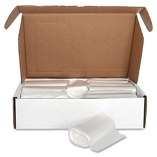 Genuine Joe Gjo01756 High-Density Trash Can Liner, 16 Gallon Capacity, 32" Length X 24" Width X 0.31 Mil Thickness, Clear (Case Of 1000) #TOP2