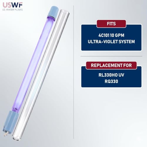 Lámpara y funda UV reemplazo para sistema USWF 4C101 miniatura 3