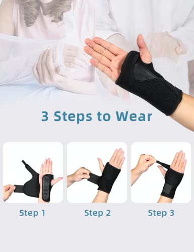 Fybida Tutore di Supporto per il Polso, Stecca per...