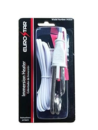 EUROSTAR IH200 Electric Immersion Heater Portable Water Warmer
