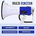 Technical Pro Portable 75-Watt Megaphone Bullhorn Speaker w/Detachable Microphone w/Rechargeable Battery, a Built-in AC Wall Charger, Good for Trainers, Soccer, Coaches, Cheer Leaders