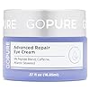 goPure Advanced Repair Eye Cream – Under Eye Cream for Puffiness, Bags, and Dark Circles, Visibly Improve the Look of Fine Lines, Wrinkles, and Crows Feet – 0.57 fl oz