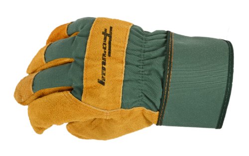 Forney 53190 Lined Premium Cowhide Leather Palm Work Gloves (Men's Xl), Brown/Gold #TOP2