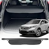 Volcaner Cargo Cover for 2012-2016 Honda CRV Accessories, for Honda CRV Accessories Retractable Trunk Cover Security Shield Shade Privacy Screen for CR-V Anti-Peeping(Canvas)