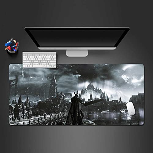 Tapis de Souris Gamer 1000x500 mm XXL design château de nuit en caoutchouc