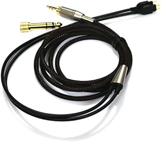 Replacement Audio Upgrade Cable for Sennheiser HD650, HD600, HD580, HD58X, HD660S, Massdrop HD6XX Headphones 1.5meters/4.9feet
