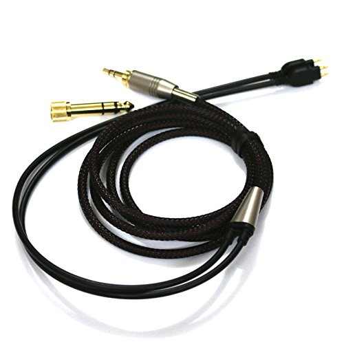 NewFantasia Replacement Audio Upgrade Cable Compatible with Sennheiser HD650, HD600, HD580, HD58X, HD660S, HD660S2, Massdrop HD6XX Headphones 1.2meters/4feet by NewFantasia - Image 3