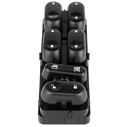 Replacement fit for Replacement fit Ford Escape Mazda Tribute Mercury Mariner Master Power Window Switch Front Left Driver Side Window Master Control Switch Replacement Parts 3L8Z-
