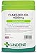 Price comparison product image Lindens - Flaxseed Oil 1000mg - 90 Capsules - UK Made - Source of Omega 3 6 9, High in Alpha Linoleic Acid (ALA), Maintenance of Normal Blood Cholesterol Level, Fish Oil Alternative,Letterbox Friendly