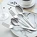 Pleafind 36 Pieces Teaspoons Set (6.2 inch), Spoon Silverware, Stainless Steel Tea Spoons, Mirror Polished Small Teaspoon, Dessert Spoons for Home, Kitchen, Restaurant, Dishwasher Safe