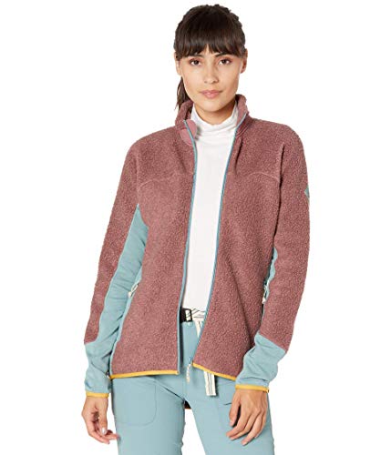 Burton Minturn Full Zip Fleece Rose Brown Heather SM