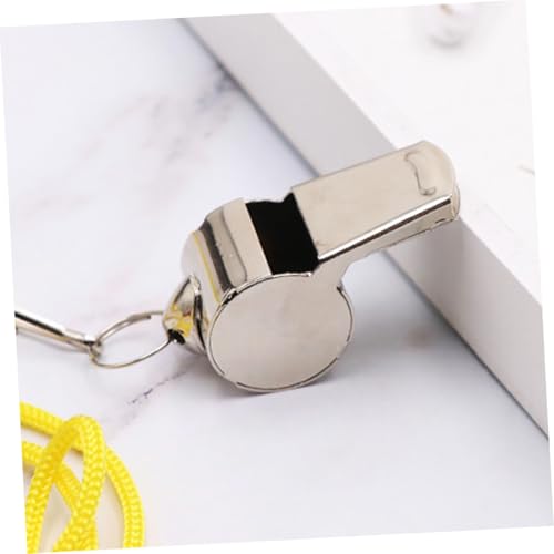 Silbatos de acero inoxidable portable pack de 12 miniatura 6