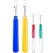 eBoot 4 Pieces Colorful Seam Ripper Plastic Handle Sewing Stitch Thread Unpicker Sewing Tools