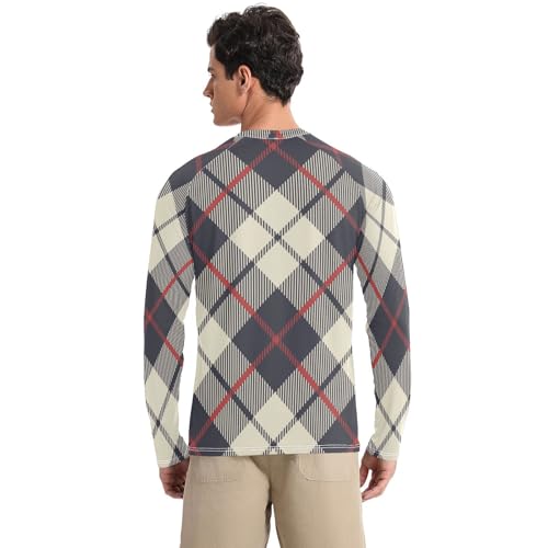 Blue Beige Long Sleeves UPF 50+ Lightweight Elasticity UV Protective Clothing Summer2