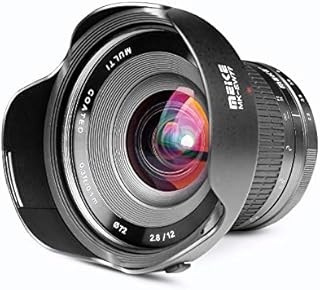 Meike 12mm F2.8 Ultra Wide Angle Manual Focus Lens for Sony E Mount APS-C Mirrorless Cameras NEX 3 5T NEX 6 7 A6400 A6600 A6000 A6100 A6300 A6500,etc