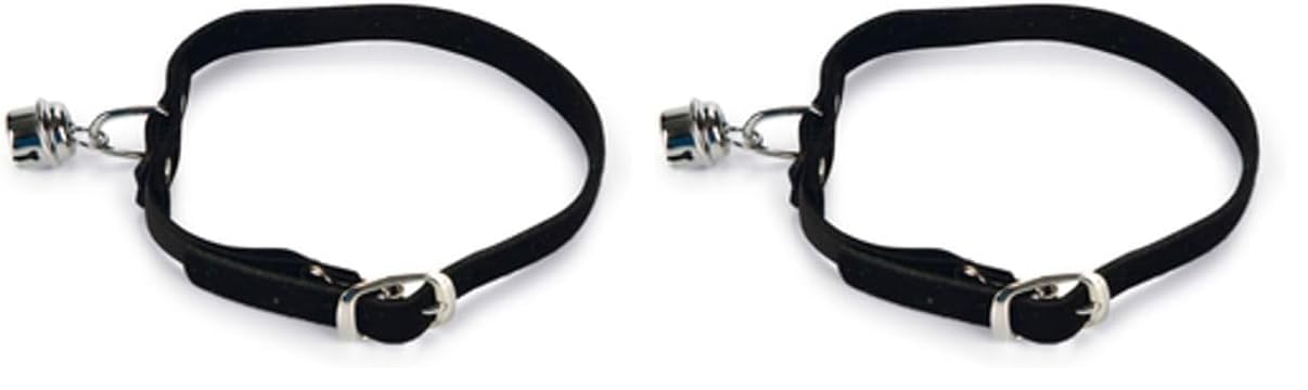 Beeztees Kedi Boyun Tasması, Siyah, 24-29cm (2 paketi)