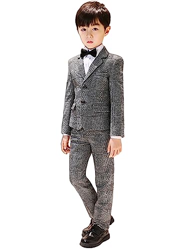 Costume trois pièces garçon confortable qui ne plisse pas pour grand mariage chic