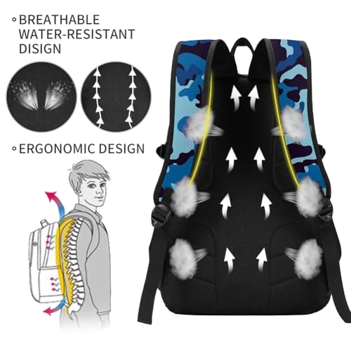 Image of rickyh style School Backpack Travel Bag for Men & Women Lightweight College Back Pack with Laptop Compartmen
