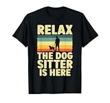 Best Dog Sitter Design for Men Women Pet Sitter Dog Sitter T-Shirt
