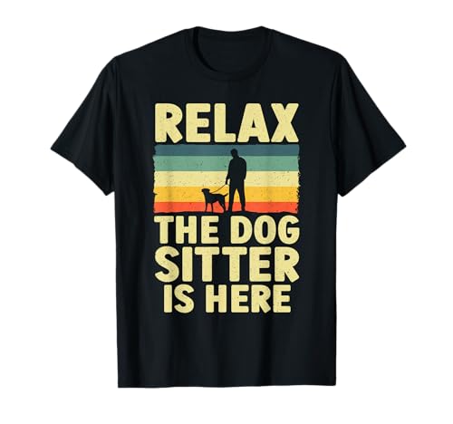 Best Dog Sitter Design for Men Women Pet Sitter Dog Sitter T-Shirt