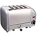 Dualit 4 Slice tostapane in acciaio inox 220(H) x 360(W) x 210(D) mm Metallic Silver