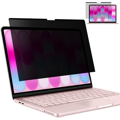 Image of Removable Magnetic Privacy Screen for 2026 MacBook Neo 13-Inch A18 Pro, Anti Blue Light Glare Filter Laptop Privacy Screen Shield and Protector for Mac Neo