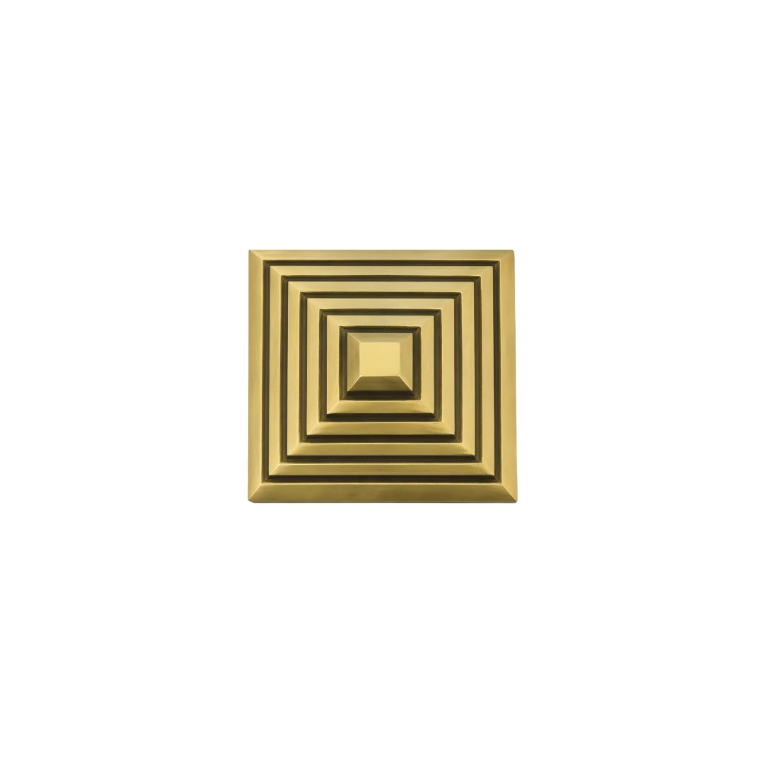 Solid Brass Dome Door Studs, Decorative Golden Dome Fittings for Wooden Main Doors, Antique Finish, Premium Luxury Heritage Design (1.5 Inch)-image-16