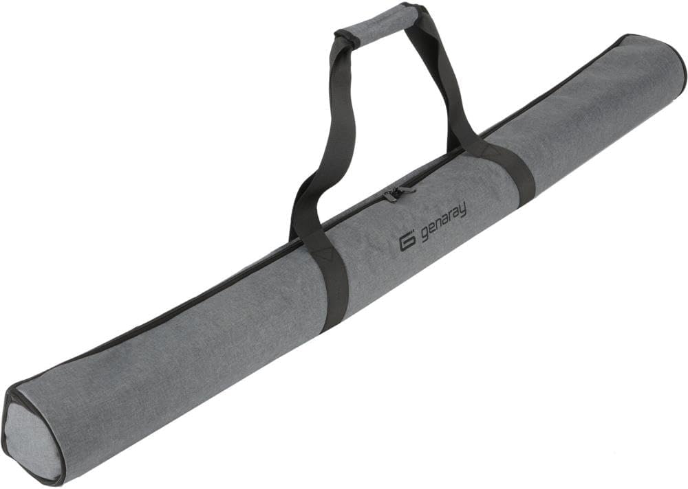 Genaray RGB Pixel LED Tube Light Carry Bag – Stores Two 4' Lights, Water-Resistant Cordura Fabric, Protective & Durable with Separate Padded Pockets, Padded Handle Wrap, and Power Adapters