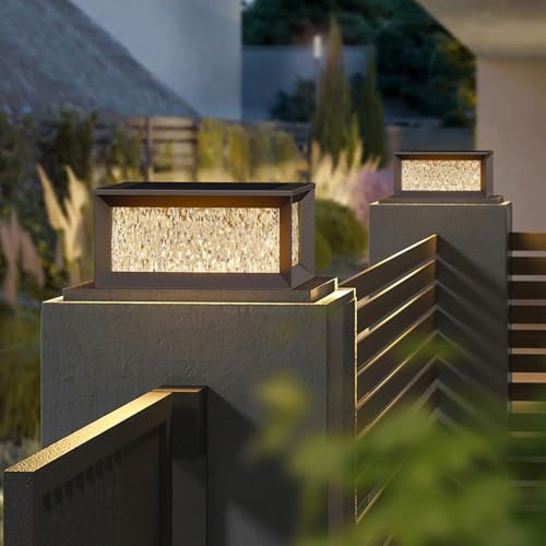 Farolas exteriores LED de 11 pulgadas para iluminar tus terrazas y jardín con estilo 3