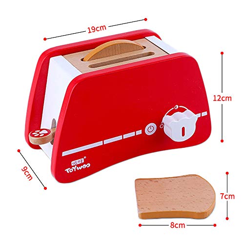 Küchenspielzeug Küchenmaschine Pop-Up Toaster 13 STK Kinder aus Holz, Kochenspielzeug Zubehör Lernspielzeug Rollenspiel… – Bild 6