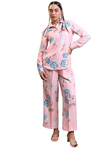 Image of Vishudh Women's Co-ord Set | Trendy Matching Set for Casual & Chic Looks | Stylish Top & Bottom Co-ord for Women
