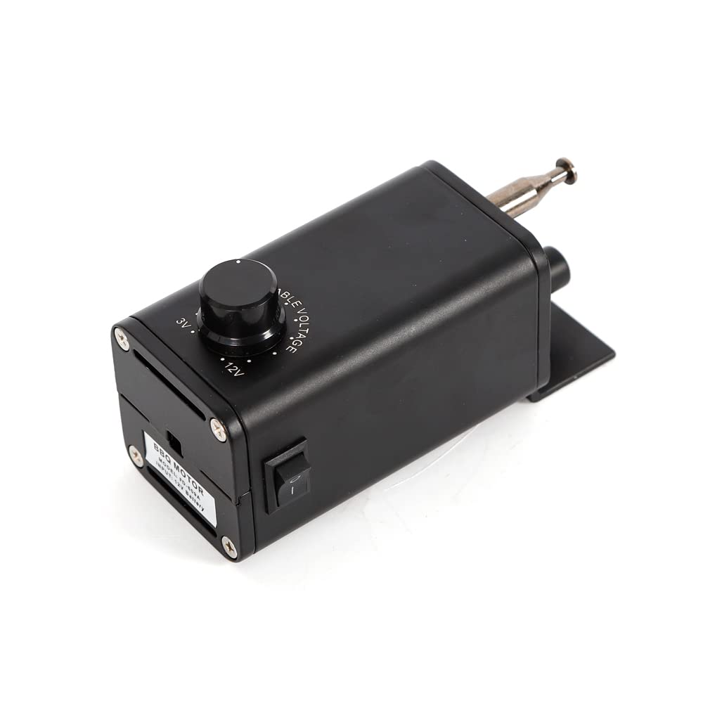Motore per barbecue, 12 V, spiedino, motore a ingranaggio con cavo batteria per auto, girarrosto rotante per pasti comuni, hotel e campeggio