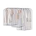 10 Copriabiti Trasparenti Antipolvere 60x140 Cm - Custodie Per Giacca, Camicie, Abiti - Protezione Per Armadio E Viaggio - 3