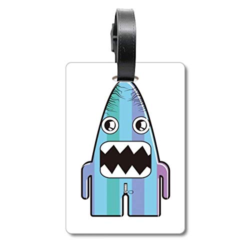 Étiquette Univers Alien Monster Cruise bleu indispensable pour vos vacances et croisières