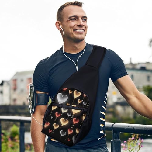 Bolso cruzado deportivo para senderismo y viajes unisex miniatura 3