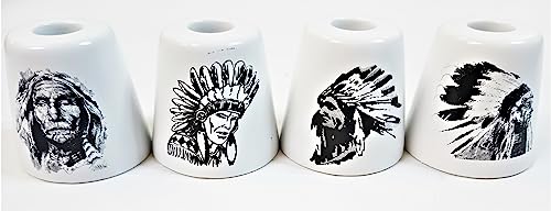 Eclipse Native American Cigarette Snuffers, 4pcs