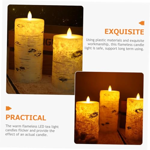 Velas sin llama decorativas para hogares que buscan iluminación segura sin peligro de fuego 4
