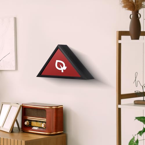 Boîte de rangement triangulaire support décoratif drapeaux
