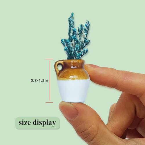 5pcs mini imanes jarrón decorativo para frigorífico miniatura 3