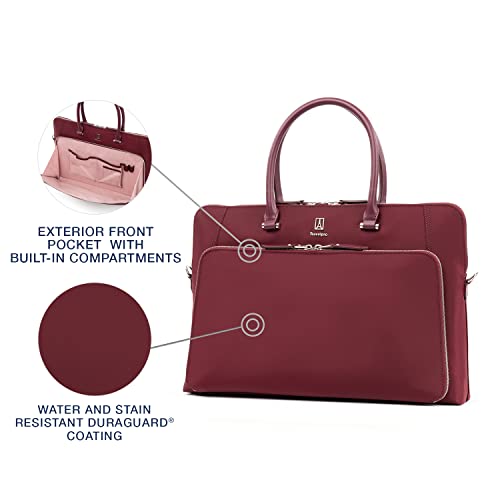 Travelpro Platinum Elite Women’s Travel Briefcase, Fits up to 14 Inch