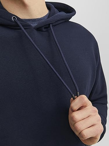 Jack & Jones Jjebradley Sudadera Con Capucha Noos Sudadera con capucha, Hombre, Marino, M - imagen 5