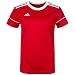 adidas Squad 17 JSY W Camiseta, Mujer, Rojo (Rojpot/Blanco), M
