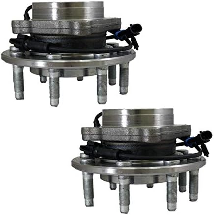 4WD Front Wheel Bearing And Hubs For Chevy Silverado Sierra 3500