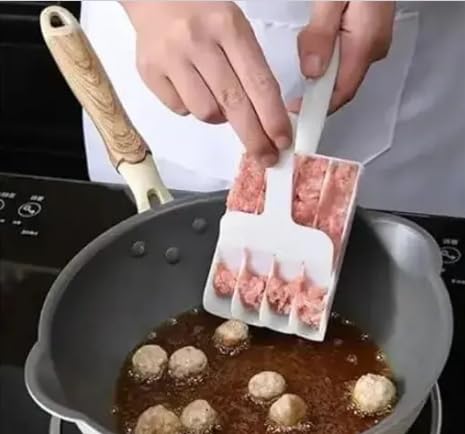 Pequeña máquina de buñuelos multifunción – Creativa cuchara de buñuelos multifunción | Máquina portátil para hacer bolas de pastel, cuchara de helado, dona, cuchara de corte a mano (paquete de 1) Pequeña máquina de buñuelos multifunción – Creativa cuchara de buñuelos multifunción | Máquina portátil para hacer bolas de pastel, cuchara de helado, dona, cuchara de corte a mano (paquete de 1)