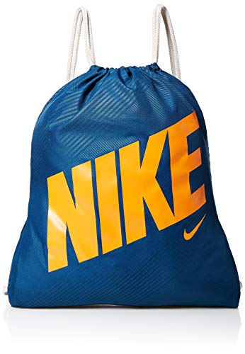 Nike Youth Nike Gym Sack All Over Print Ho19, Blue Force/Desert Sand/Bright Ceramic